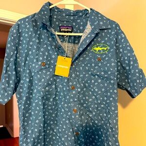 Patagonia Dogfish Head Collared Shirt, Men’s Medium